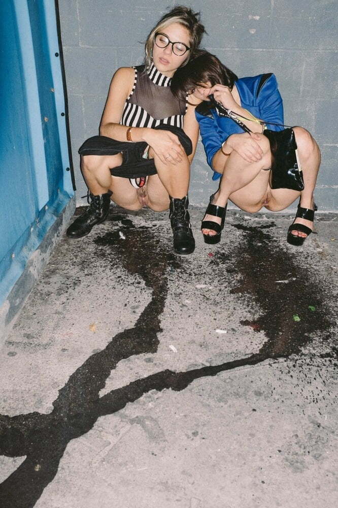 Peeing squirting — 17