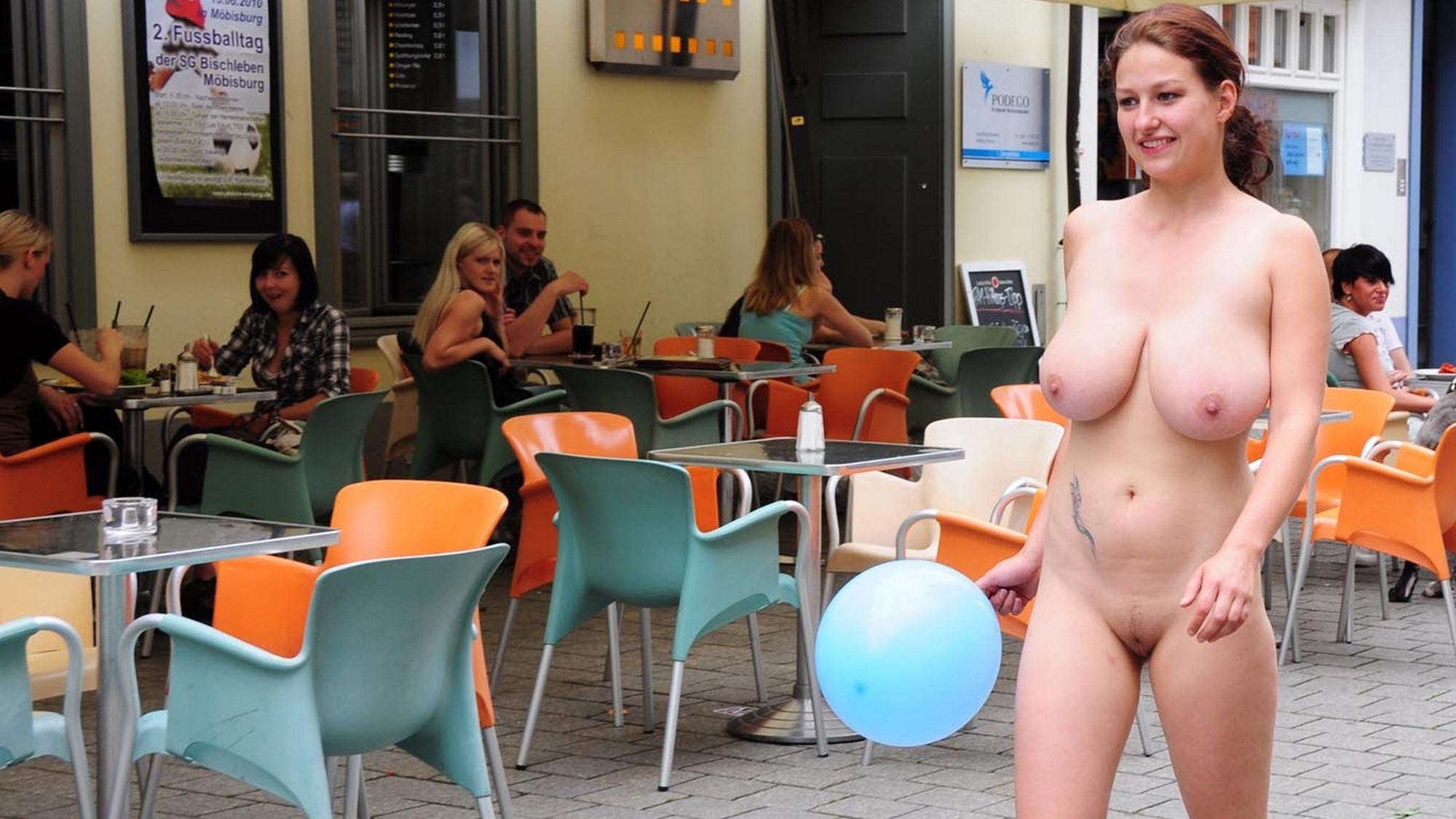 Fully Nude In Public — 17