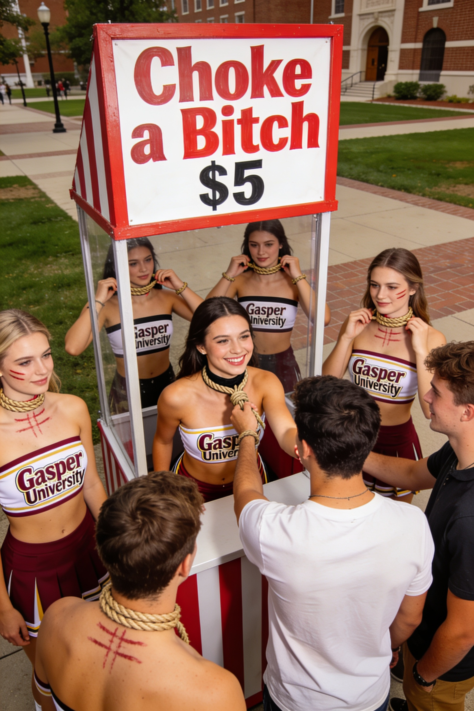 Gasper U Cheerleader Fund Raising — 24